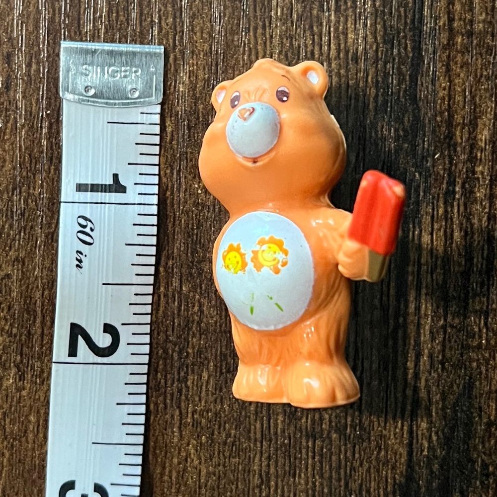 1983 Friend Bear Care Bear Miniature Figure - Picture 4 of 14
